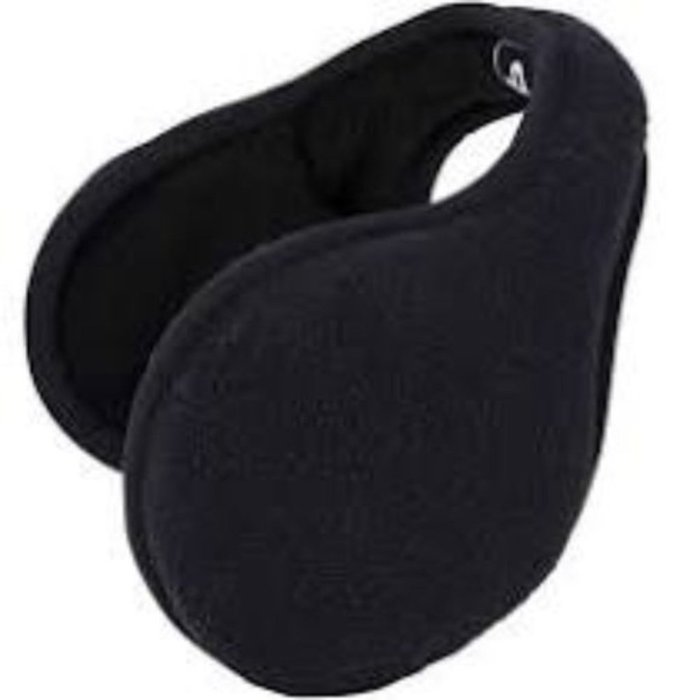 180s Unisex Urban Ear Warmer Black